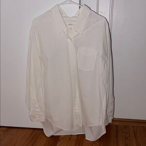 Aritzia Oversized Button-Up Shirt